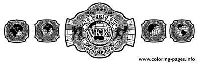 It doesn't have to spin. Wwe Championship Belt World Coloring Pages Printable