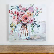Metal flower wall art,metal wall art,metal flower wall decor,moon wall decor, murs de fleurs,blume für wände,nursery & kids room decor tolary 5 out of 5 stars (304) sale price $79.00 $ 79.00 $ 131.67 original price $131.67 (40%. Bottle Of Flowers Canvas Art Print Kirklands