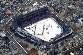 Maybe you would like to learn more about one of these? Hockey At Wrigley Field Chicago I L Nhl Winter Classic Outdoor Rink Hockey