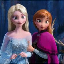 Anna And Elsa With Their Hair Down So Cute Disney Frozen Disney And Dreamworks Disney Kids
