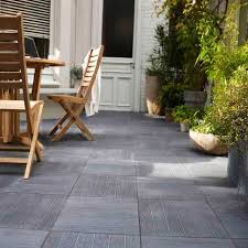 Carrelage Terrasse Anthracite 43 X 43 Cm Tolda Carrelage Terrasse Carrelage Exterieur Decoration Exterieur
