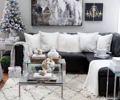 20 Gorgeous Christmas Table Decor Ideas Leather Couch Living Room Decor Leather Couches Living Room Leather Sectional Living Room