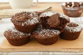 Muffin Cuore Alla Nutella Morbidi Anche Dopo 3 Giorni Ricette Dolci Ricette Dolcetti