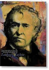Zachary Taylor Greeting Cards for Sale