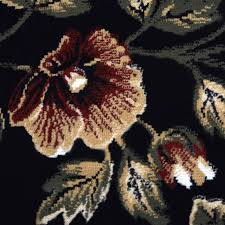 Beautifully designed quality area rugs and accent rugs, from traditional designs to plush shags, always with the customer in mind. Home Dynamix Optimum Amell Botanical Area Rug Black 5 2 X7 2 Walmart Com Walmart Com