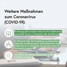 Als erstes europäisches land will österreich kleine läden wieder öffnen. Bundeskanzleramt Osterreich Die Bundesregierung Stellt Als Massnahme Gegen Das Coronavirus Den Prasenzunterricht In Schulen Zumindest Bis Ostern Ein Ziel Ist Es Weniger Soziale Kontakte Zu Erreichen Und So Die Ausbreitung Einzudammen