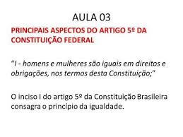 De extrema importância para a democracia, o artigo 5º costuma ser assunto nas provas da oab. Aula 03 Principais Aspectos Do Artigo 5Âº Da Constituicao Federal I Homens E Mulheres Sao Iguai Constituicoes Brasileiras Constituicao Direito Constitucional