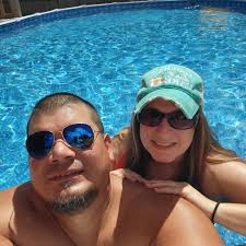 Still swimming here in Texas.....great weather with brisket cooking