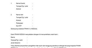 Selain itu surat perjanjian kerjasama ini pun bermanfaat sebagai sebuah pegangan apabila hak dan kewajiban yangs sudah tertera di surat tidak dipenuhi surat perjanjian kerjasama , surat perjanjian kerjasama jasa, contoh macam2 surat perjanjian kerja, surat perjanjian kerjasama usaha, surat. Download Contoh Surat Perjanjian Cerai Dan Hak Asuh Anak Kumpulan