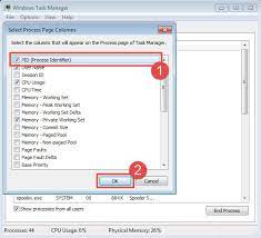 How To Get The Pid (Process Id) Of Processes Running In Microsoft Windows