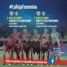 La selección nacional enfrentará a brasil, ecuador y colombia. ØªÙˆÙŠØªØ± Seleccion Chilena Ø¹Ù„Ù‰ ØªÙˆÙŠØªØ± Querian Transmision Ve Los Partidos En Vivo Y En Directo En Nuestro Facebook Guarda Este Calendario Y No Te Pierdas Los Amistosos De Larojafemenina Ante Brasil