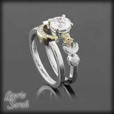 Moon And Star Rings Sun And Moon Rings Moon And Star Ring Wedding Ring Sets