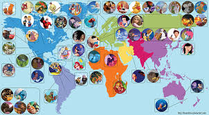 Soutenez le journalisme d'investigation et une rédaction indépendante. La Carte Du Monde Des Dessins Animes Disney Voyage Insolite