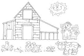 10.2 animal farm coloring pages. Coloring Pages To Print Of Farmhouse