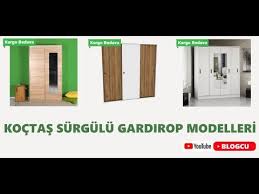 Kahverengi koçtaş gardırop modelleri ve fiyatı dekopasaj. Az Yer Kaplayan Koctas Surgulu Gardirop Modelleri Youtube
