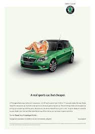 It is the successor of the škoda felicia, which was discontinued in 2001. Skoda Print Advert By Selmore A Real Sports Car But Cheaper Ads Of The World