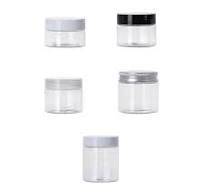 50/100/120g 150/180/200/250/300ml 4oz 8oz Plastic Round Pet Jar With Screw  aluminum/plastic Cap/lid for Cosmetic pot Container - AliExpress 66