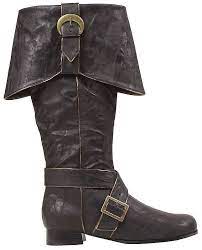 Mens Rustic Black Pirate Boot Pirate Stuff Pirate Boots Mens Pirate Boots Costume Boots