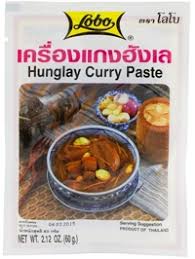 Probabil că originile sunt mai aproape de granița nordică thailandeză din. Eatdrinkcooking Kaeng Hang Le KÉ› ËÅ‹ HaÅ‹ LeË Gaeng Hang Lay Ein Susses Curry Nach Burmesischer Art