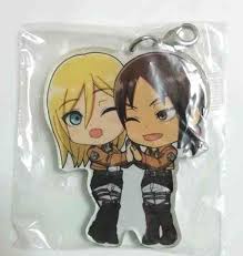Attack On Titan Acrylic Keychain Strap Ymir Historia Reiss Hajime Isayama F S Ebay .historia reiss #aot historia #aot ymir #aot levi #levi ackerman #rod reiss #aot rod #eren jeager #aot eren #snk eren #snk historia #aot manga #aot season 3 ymir! a offended historia scolded, hitting her arm lightly.