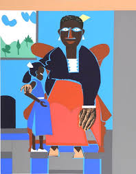 Family Mother And Child Romare Bearden Romare Bearden African American Art Art