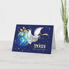 Peace On Earth Custom New Year 39 S 2021 Cards New Year S Eve Happy New Year Designs Party In 2020 Merry Christmas And Happy New Year Peace On Earth Holiday Cards