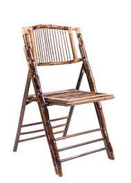 3 folding faux bamboo dining three chairs foldable side game palm beach hollywood regency stakmore boho dinette vintage cane wicker vintagebemine. Bamboo Folding Chair The Chiavari Chair Company