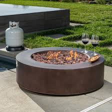 Check spelling or type a new query. Ebern Designs Aeiden Concrete Propane Fire Pit Table Reviews Wayfair