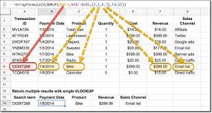 Good morning, i have a sheet where i would like to sum multiple columns based on the lookup result from multiple rows. Have Vlookup Return Multiple Columns In Google Sheets