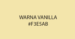Maybe you would like to learn more about one of these? Pengertian Warna Vanilla Dan Contohnya Grafis Media