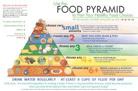 Food Pyramid Diet Choices Infographics Healthy Food