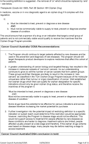 Cancer council australia, sydney, australia. Therapeutic Goods Administration Orphan Drugs Program Discussion Paper Pdf Free Download