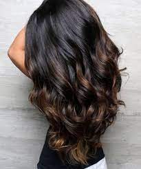 Top Balayage For Dark Hair Black And Dark Brown Hair Balayage Color 2021 Guide Black Hair Balayage Long Hair Styles Dark Brown Hair Balayage