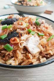 Rice Cooker Yam Rice Taro Rice Souper Diaries Recipe Rice Cooker Recipes Recipes Authentic Chinese Recipes