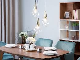 Lampa Wiszaca 3 Punktowa Przezroczysta Vesle Lampadario In Vetro Sala Da Pranzo Rustica Lampadario