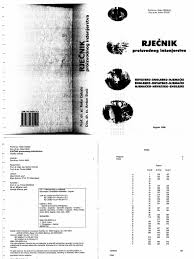 Maybe you would like to learn more about one of these? Inzinjerski Rijecnik En De Hr Pdf
