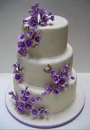 12552599 951159864964600 8448797653023963015 N Purple Wedding Cakes Purple Wedding Cake Purple Cakes