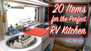 Just like a real house, an rv also needs a lot of attention. 20 Items For The Perfect Rv Kitchen In My T B 400 Youtube