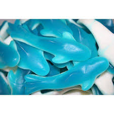 Ferrara Gummy Sharks Gummy Candy Bag 5 Lb Walmart Com In 2020 Gummy Candy Gummies Blue Shark