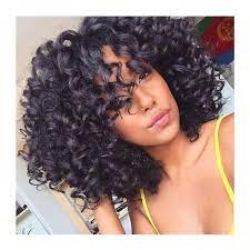 We are ready to help women all over the world choose the right hair extensions for any occasion. Fluffy Little Curly Wig Heat Resistant Wig Fashion Wig Cosplay Wig Short Hair Wig Natural Black Wig Close To Human Hair Wig For Black Woman In 2021 Curly Weave Hairstyles Natural Hair Styles Curly Hair Styles Naturally