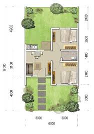 Maybe you would like to learn more about one of these? Lingkar Warna 7 Denah Rumah Minimalis Ukuran 6x12 Meter 2 Kamar Tidur 1 Lantai Tampak Depan