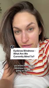 #eyebrowblindness #eyebrows #browblindness