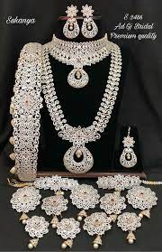 Pin By Nsfashions27 8749072903 On Complete Jewellery Sets Wedding Jewelry Sets Bridal Jewellery Designer Bridal Jewelry Bridal Diamond Jewellery