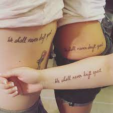 Best Friend Tattoo Between Me And My Two Best Friends Bff Tattoos Friend Tattoos Time Tattoos