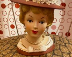 Vintage Michel Harvey Paper Bag Vase