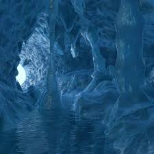 Ice Cave 3d Model Ice Cave Landscape Concept Landscape