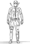Ausmalbild Deadpool Ausmalbilder Kostenlos Zum Ausdrucken