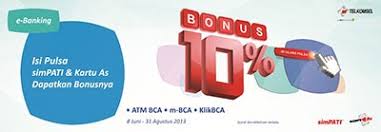 Check spelling or type a new query. Isi Pulsa Telkomsel Melalui Layanan E Banking Bca Nikmati Bonusnya