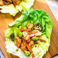 Teriyaki Chicken Lettuce Wraps Life Made Sweeter