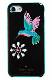 The brand's phone cases primarily focus on iphone users. Kate Spade New York Jeweled Hummingbird Iphone 7 8 7 8 Plus Case Nordstrom Iphone Kate Spade Phone Case Case